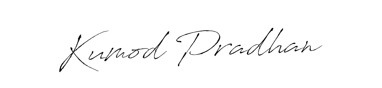 You should practise on your own different ways (Antro_Vectra) to write your name (Kumod Pradhan) in signature. don't let someone else do it for you. Kumod Pradhan signature style 6 images and pictures png
