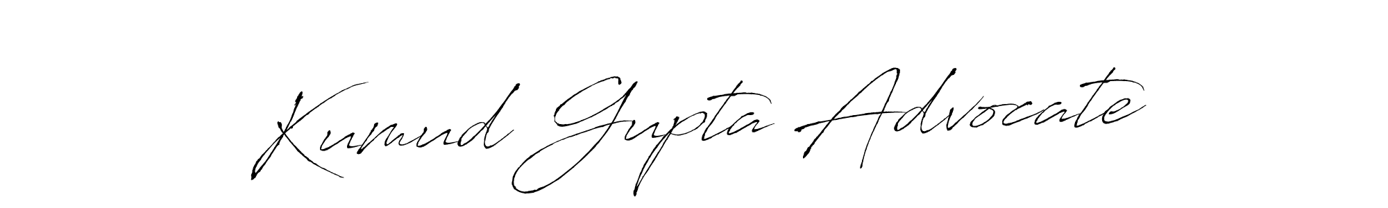 Similarly Antro_Vectra is the best handwritten signature design. Signature creator online .You can use it as an online autograph creator for name Kumud Gupta Advocate. Kumud Gupta Advocate signature style 6 images and pictures png