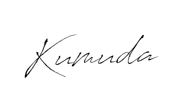 if you are searching for the best signature style for your name Kumuda. so please give up your signature search. here we have designed multiple signature styles  using Antro_Vectra. Kumuda signature style 6 images and pictures png