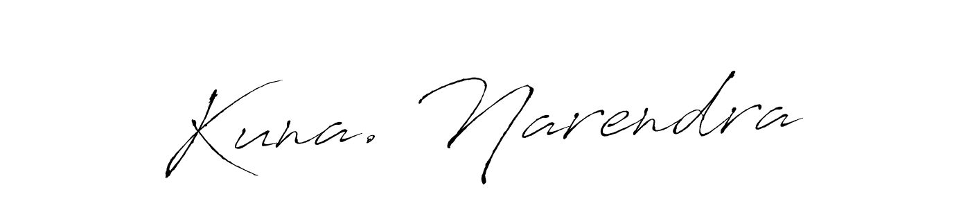 Make a beautiful signature design for name Kuna. Narendra. Use this online signature maker to create a handwritten signature for free. Kuna. Narendra signature style 6 images and pictures png