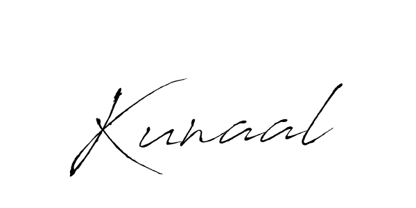 Kunaal stylish signature style. Best Handwritten Sign (Antro_Vectra) for my name. Handwritten Signature Collection Ideas for my name Kunaal. Kunaal signature style 6 images and pictures png