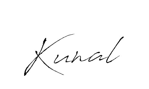 How to make Kunal name signature. Use Antro_Vectra style for creating short signs online. This is the latest handwritten sign. Kunal signature style 6 images and pictures png