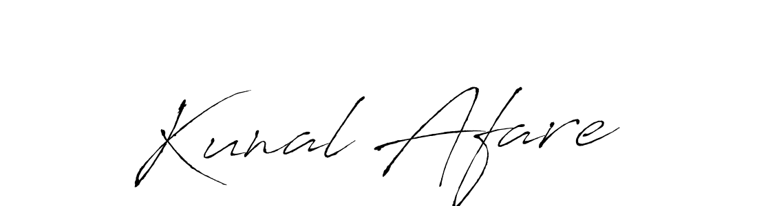 Antro_Vectra is a professional signature style that is perfect for those who want to add a touch of class to their signature. It is also a great choice for those who want to make their signature more unique. Get Kunal Afare name to fancy signature for free. Kunal Afare signature style 6 images and pictures png