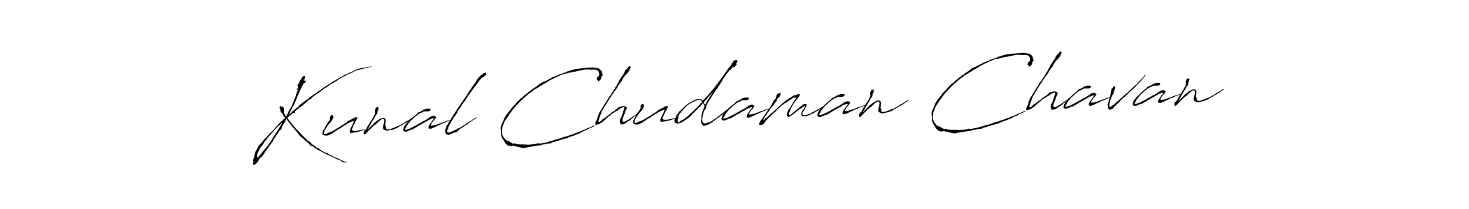 This is the best signature style for the Kunal Chudaman Chavan name. Also you like these signature font (Antro_Vectra). Mix name signature. Kunal Chudaman Chavan signature style 6 images and pictures png