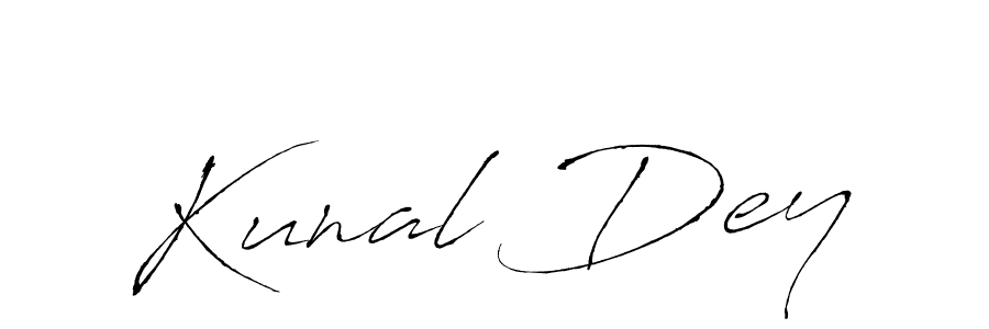 Antro_Vectra is a professional signature style that is perfect for those who want to add a touch of class to their signature. It is also a great choice for those who want to make their signature more unique. Get Kunal Dey name to fancy signature for free. Kunal Dey signature style 6 images and pictures png