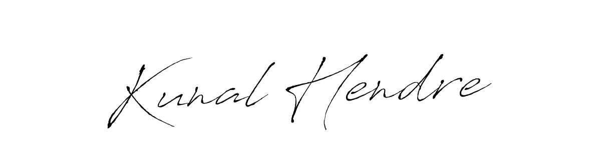 Also we have Kunal Hendre name is the best signature style. Create professional handwritten signature collection using Antro_Vectra autograph style. Kunal Hendre signature style 6 images and pictures png
