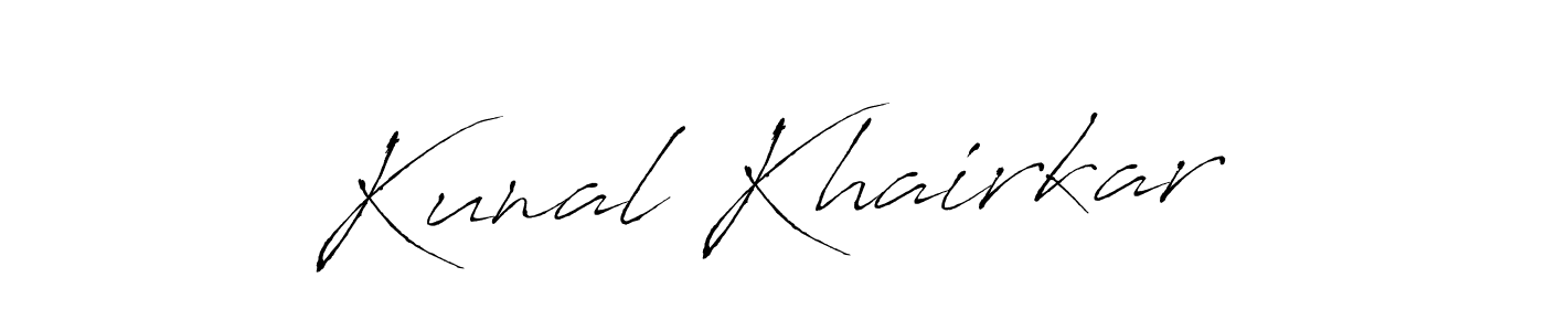 Use a signature maker to create a handwritten signature online. With this signature software, you can design (Antro_Vectra) your own signature for name Kunal Khairkar. Kunal Khairkar signature style 6 images and pictures png