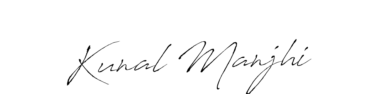 Also we have Kunal Manjhi name is the best signature style. Create professional handwritten signature collection using Antro_Vectra autograph style. Kunal Manjhi signature style 6 images and pictures png