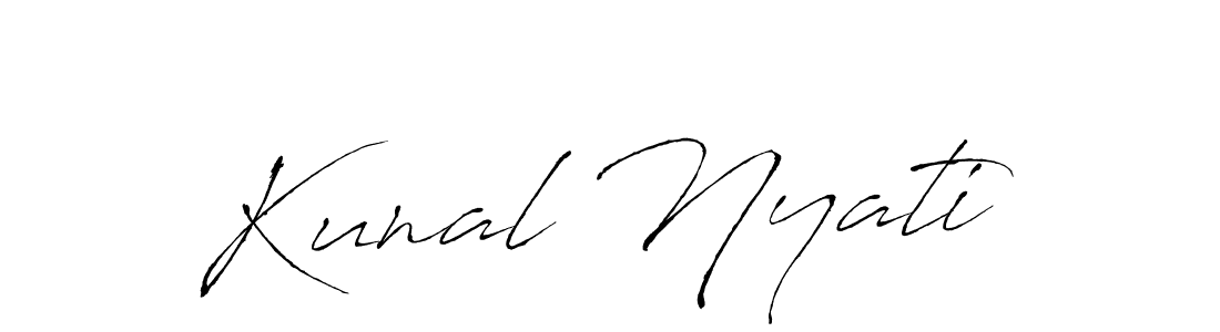 This is the best signature style for the Kunal Nyati name. Also you like these signature font (Antro_Vectra). Mix name signature. Kunal Nyati signature style 6 images and pictures png