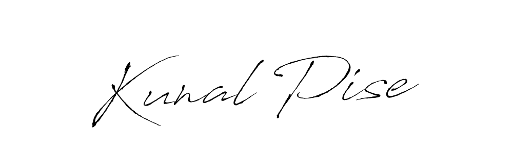 Similarly Antro_Vectra is the best handwritten signature design. Signature creator online .You can use it as an online autograph creator for name Kunal Pise. Kunal Pise signature style 6 images and pictures png