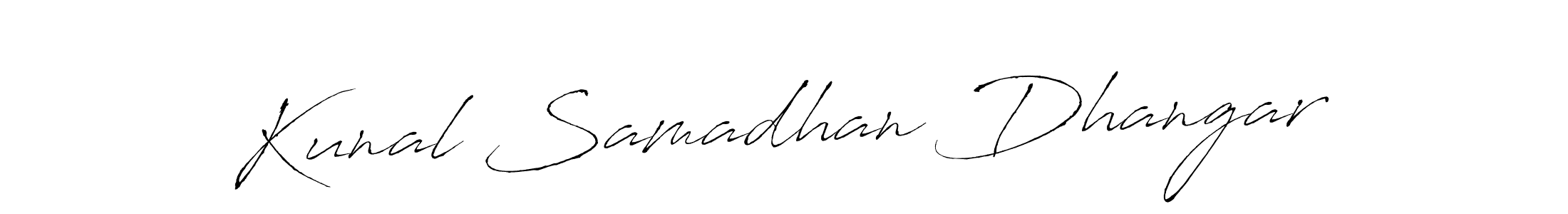 See photos of Kunal Samadhan Dhangar official signature by Spectra . Check more albums & portfolios. Read reviews & check more about Antro_Vectra font. Kunal Samadhan Dhangar signature style 6 images and pictures png