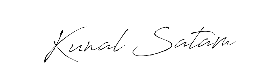 Make a short Kunal Satam signature style. Manage your documents anywhere anytime using Antro_Vectra. Create and add eSignatures, submit forms, share and send files easily. Kunal Satam signature style 6 images and pictures png