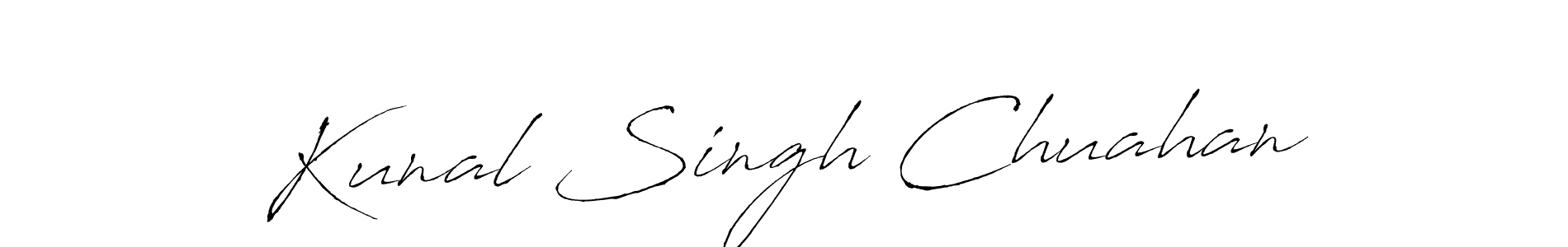 This is the best signature style for the Kunal Singh Chuahan name. Also you like these signature font (Antro_Vectra). Mix name signature. Kunal Singh Chuahan signature style 6 images and pictures png