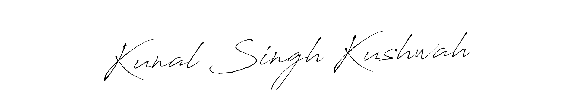 Make a short Kunal Singh Kushwah signature style. Manage your documents anywhere anytime using Antro_Vectra. Create and add eSignatures, submit forms, share and send files easily. Kunal Singh Kushwah signature style 6 images and pictures png