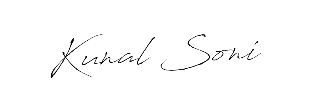 Once you've used our free online signature maker to create your best signature Antro_Vectra style, it's time to enjoy all of the benefits that Kunal Soni name signing documents. Kunal Soni signature style 6 images and pictures png