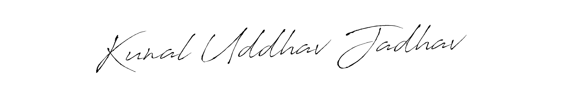 Kunal Uddhav Jadhav stylish signature style. Best Handwritten Sign (Antro_Vectra) for my name. Handwritten Signature Collection Ideas for my name Kunal Uddhav Jadhav. Kunal Uddhav Jadhav signature style 6 images and pictures png