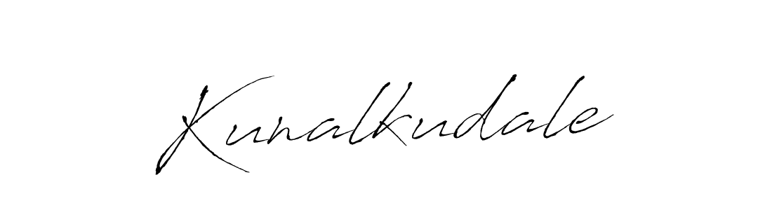 How to make Kunalkudale name signature. Use Antro_Vectra style for creating short signs online. This is the latest handwritten sign. Kunalkudale signature style 6 images and pictures png