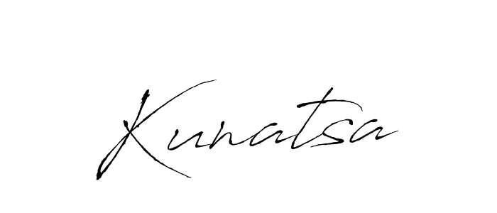 How to Draw Kunatsa signature style? Antro_Vectra is a latest design signature styles for name Kunatsa. Kunatsa signature style 6 images and pictures png