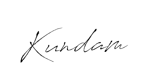 Also we have Kundam name is the best signature style. Create professional handwritten signature collection using Antro_Vectra autograph style. Kundam signature style 6 images and pictures png