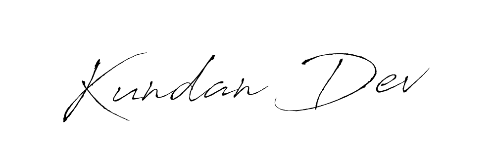 Create a beautiful signature design for name Kundan Dev. With this signature (Antro_Vectra) fonts, you can make a handwritten signature for free. Kundan Dev signature style 6 images and pictures png