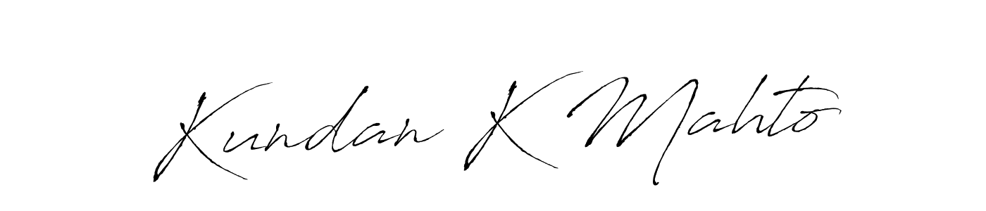 You can use this online signature creator to create a handwritten signature for the name Kundan K Mahto. This is the best online autograph maker. Kundan K Mahto signature style 6 images and pictures png