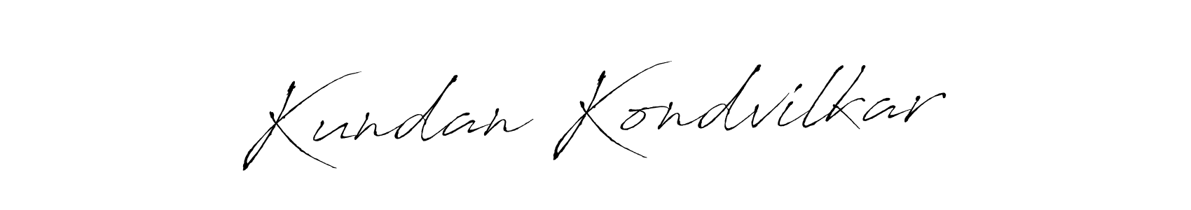 You can use this online signature creator to create a handwritten signature for the name Kundan Kondvilkar. This is the best online autograph maker. Kundan Kondvilkar signature style 6 images and pictures png