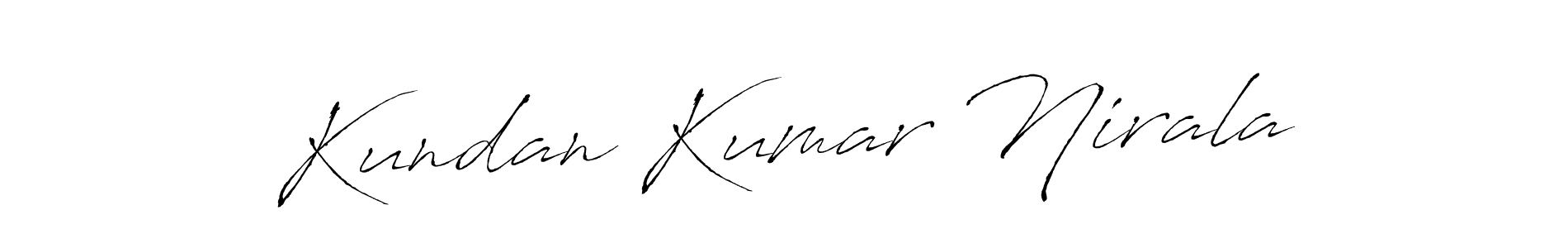 Kundan Kumar Nirala stylish signature style. Best Handwritten Sign (Antro_Vectra) for my name. Handwritten Signature Collection Ideas for my name Kundan Kumar Nirala. Kundan Kumar Nirala signature style 6 images and pictures png