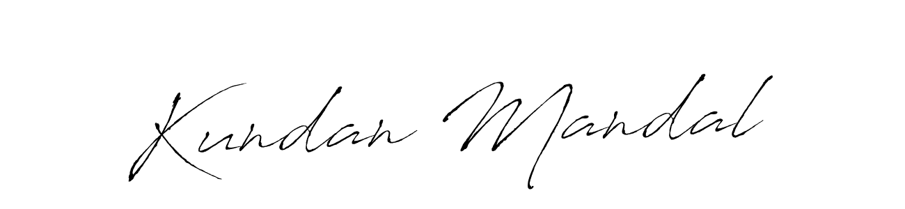 Also we have Kundan Mandal name is the best signature style. Create professional handwritten signature collection using Antro_Vectra autograph style. Kundan Mandal signature style 6 images and pictures png