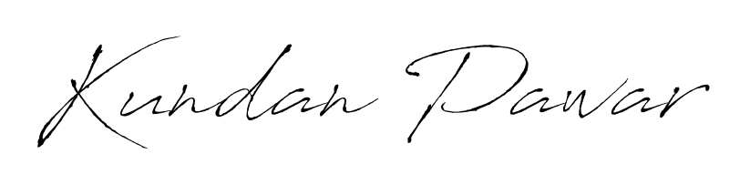 Also we have Kundan Pawar name is the best signature style. Create professional handwritten signature collection using Antro_Vectra autograph style. Kundan Pawar signature style 6 images and pictures png