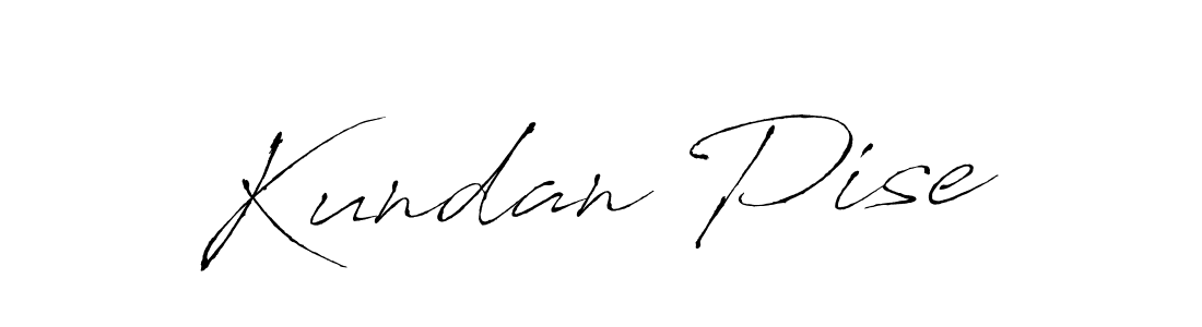 Design your own signature with our free online signature maker. With this signature software, you can create a handwritten (Antro_Vectra) signature for name Kundan Pise. Kundan Pise signature style 6 images and pictures png