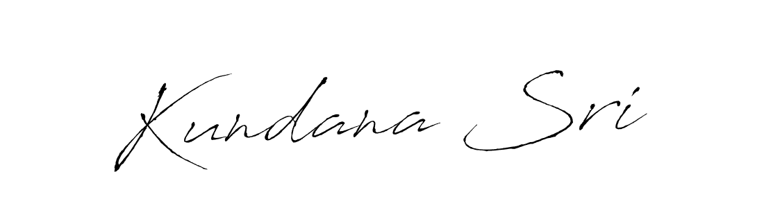 Kundana Sri stylish signature style. Best Handwritten Sign (Antro_Vectra) for my name. Handwritten Signature Collection Ideas for my name Kundana Sri. Kundana Sri signature style 6 images and pictures png