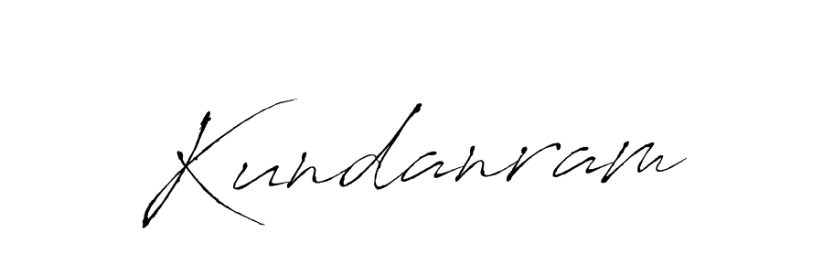 You should practise on your own different ways (Antro_Vectra) to write your name (Kundanram) in signature. don't let someone else do it for you. Kundanram signature style 6 images and pictures png