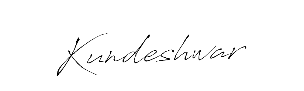 Make a beautiful signature design for name Kundeshwar. With this signature (Antro_Vectra) style, you can create a handwritten signature for free. Kundeshwar signature style 6 images and pictures png