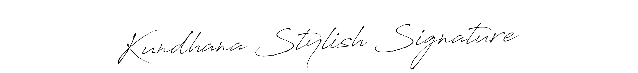 Once you've used our free online signature maker to create your best signature Antro_Vectra style, it's time to enjoy all of the benefits that Kundhana Stylish Signature name signing documents. Kundhana Stylish Signature signature style 6 images and pictures png
