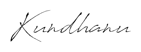 Kundhanu stylish signature style. Best Handwritten Sign (Antro_Vectra) for my name. Handwritten Signature Collection Ideas for my name Kundhanu. Kundhanu signature style 6 images and pictures png
