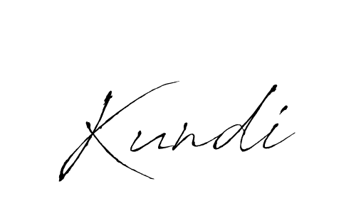 Also we have Kundi name is the best signature style. Create professional handwritten signature collection using Antro_Vectra autograph style. Kundi signature style 6 images and pictures png