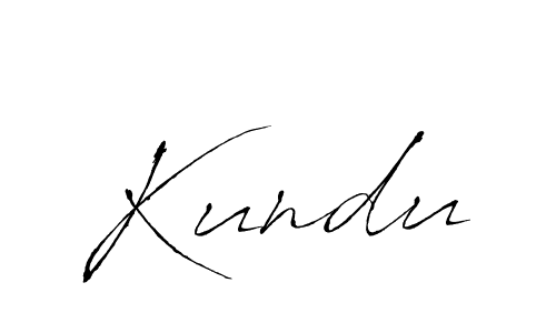 How to make Kundu signature? Antro_Vectra is a professional autograph style. Create handwritten signature for Kundu name. Kundu signature style 6 images and pictures png