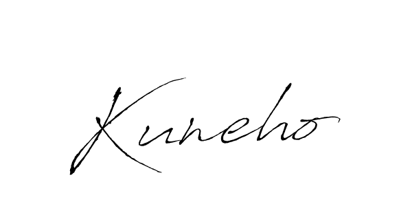 Make a beautiful signature design for name Kuneho. With this signature (Antro_Vectra) style, you can create a handwritten signature for free. Kuneho signature style 6 images and pictures png