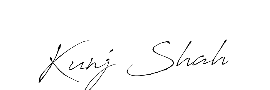 See photos of Kunj Shah official signature by Spectra . Check more albums & portfolios. Read reviews & check more about Antro_Vectra font. Kunj Shah signature style 6 images and pictures png