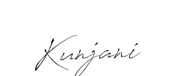 You can use this online signature creator to create a handwritten signature for the name Kunjani. This is the best online autograph maker. Kunjani signature style 6 images and pictures png