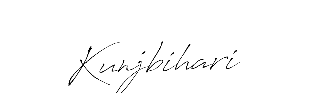 Similarly Antro_Vectra is the best handwritten signature design. Signature creator online .You can use it as an online autograph creator for name Kunjbihari. Kunjbihari signature style 6 images and pictures png
