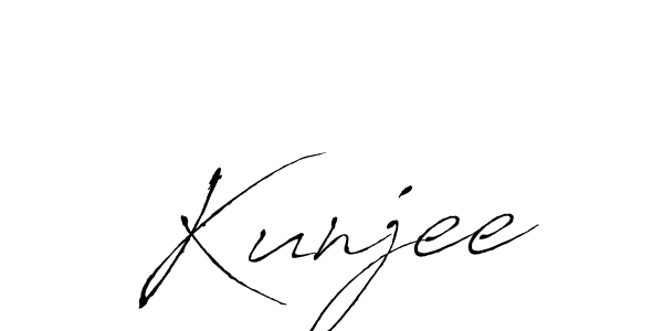 Once you've used our free online signature maker to create your best signature Antro_Vectra style, it's time to enjoy all of the benefits that Kunjee name signing documents. Kunjee signature style 6 images and pictures png