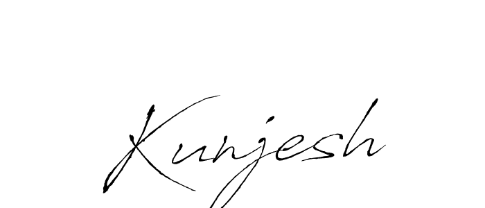 Also You can easily find your signature by using the search form. We will create Kunjesh name handwritten signature images for you free of cost using Antro_Vectra sign style. Kunjesh signature style 6 images and pictures png