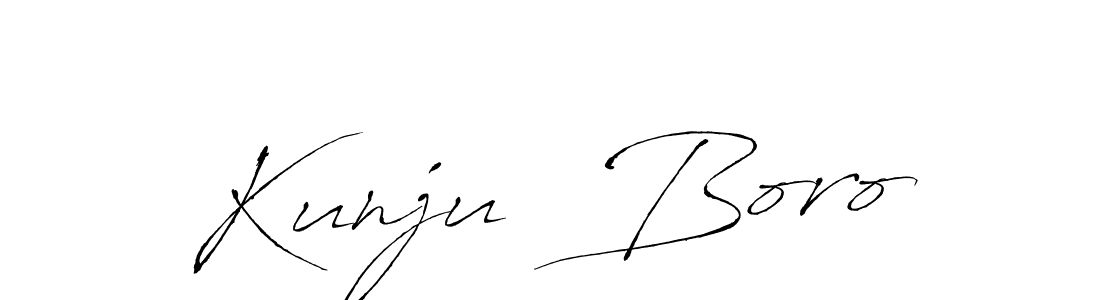 You can use this online signature creator to create a handwritten signature for the name Kunju  Boro. This is the best online autograph maker. Kunju  Boro signature style 6 images and pictures png