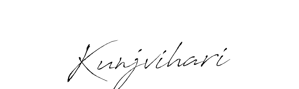 Make a beautiful signature design for name Kunjvihari. Use this online signature maker to create a handwritten signature for free. Kunjvihari signature style 6 images and pictures png