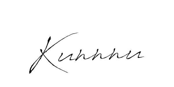 Best and Professional Signature Style for Kunnnu. Antro_Vectra Best Signature Style Collection. Kunnnu signature style 6 images and pictures png