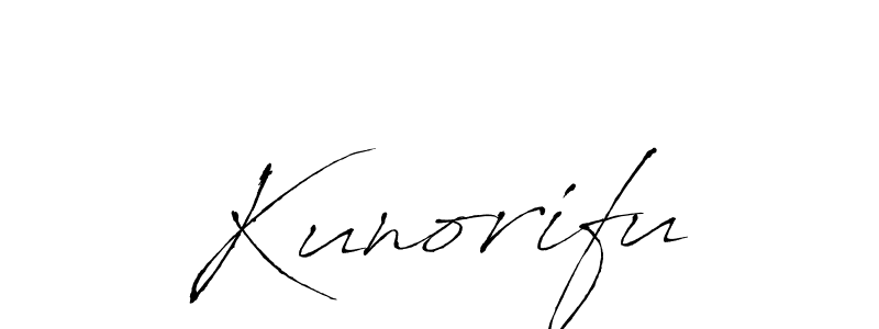Make a beautiful signature design for name Kunorifu. With this signature (Antro_Vectra) style, you can create a handwritten signature for free. Kunorifu signature style 6 images and pictures png