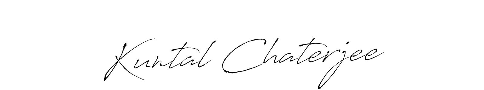 You should practise on your own different ways (Antro_Vectra) to write your name (Kuntal Chaterjee) in signature. don't let someone else do it for you. Kuntal Chaterjee signature style 6 images and pictures png
