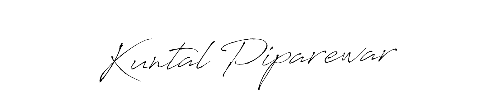 Make a beautiful signature design for name Kuntal Piparewar. Use this online signature maker to create a handwritten signature for free. Kuntal Piparewar signature style 6 images and pictures png