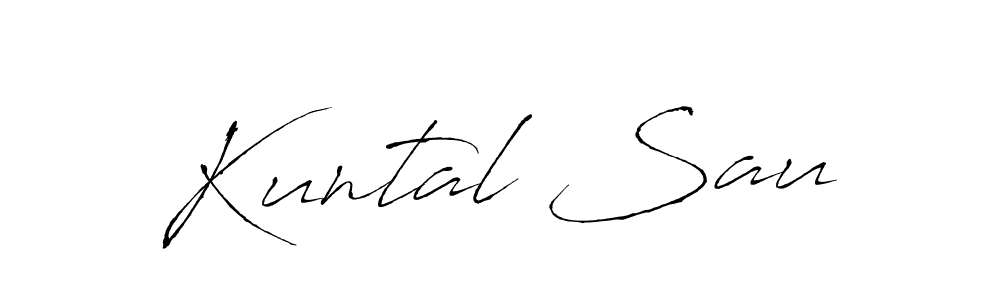 Also we have Kuntal Sau name is the best signature style. Create professional handwritten signature collection using Antro_Vectra autograph style. Kuntal Sau signature style 6 images and pictures png